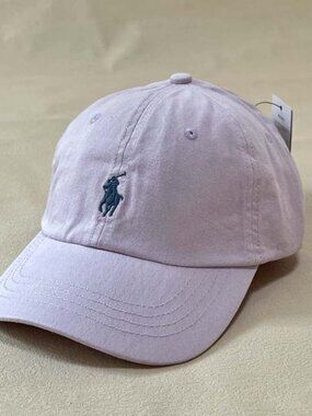 Polo by Ralph Lauren Men’s Pastel Lavender Polo Pony Baseball Cap